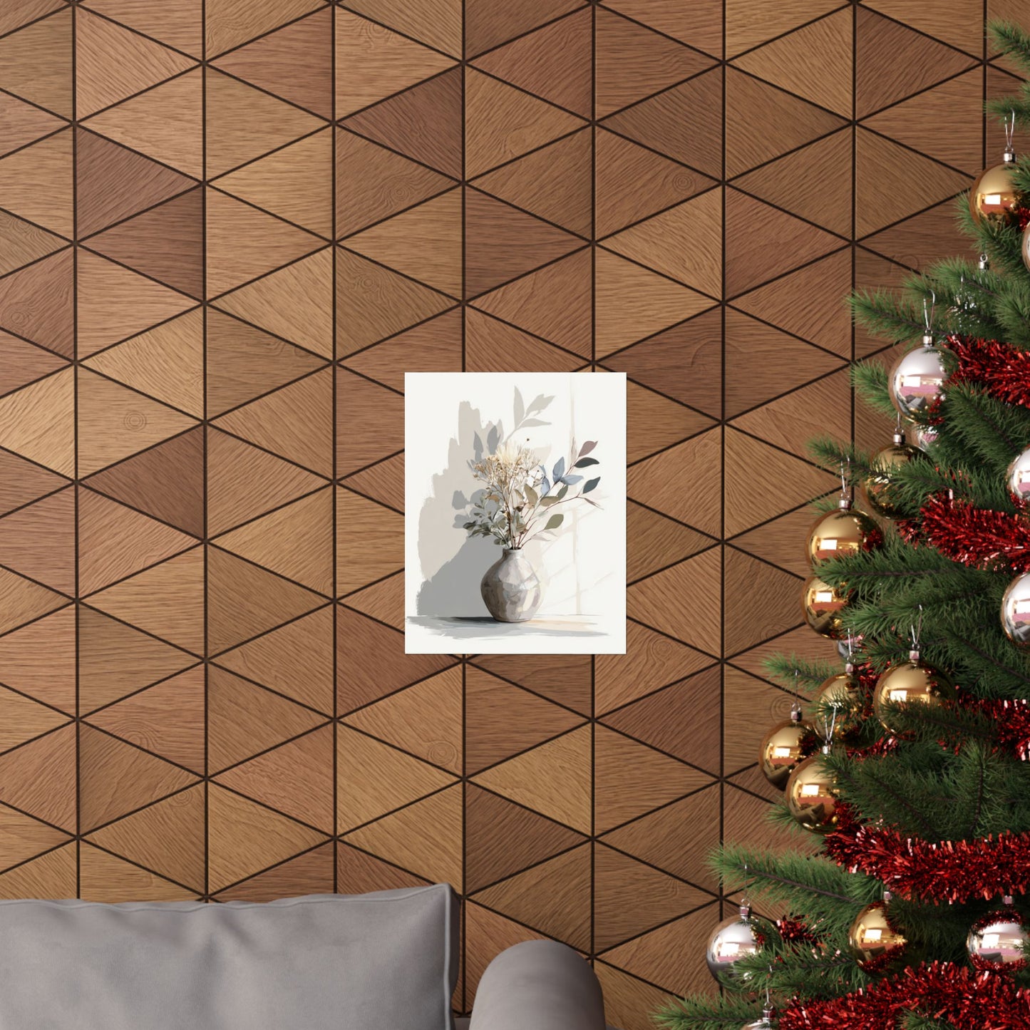 Quiet Still Life — Ceramic Vase Study (11 × 14 Poster)