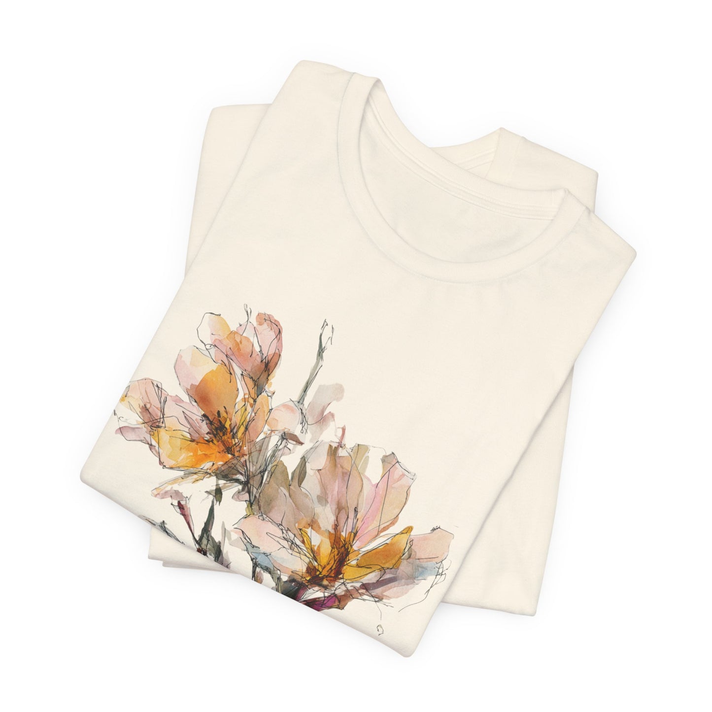Apricot Bloom Study Tee