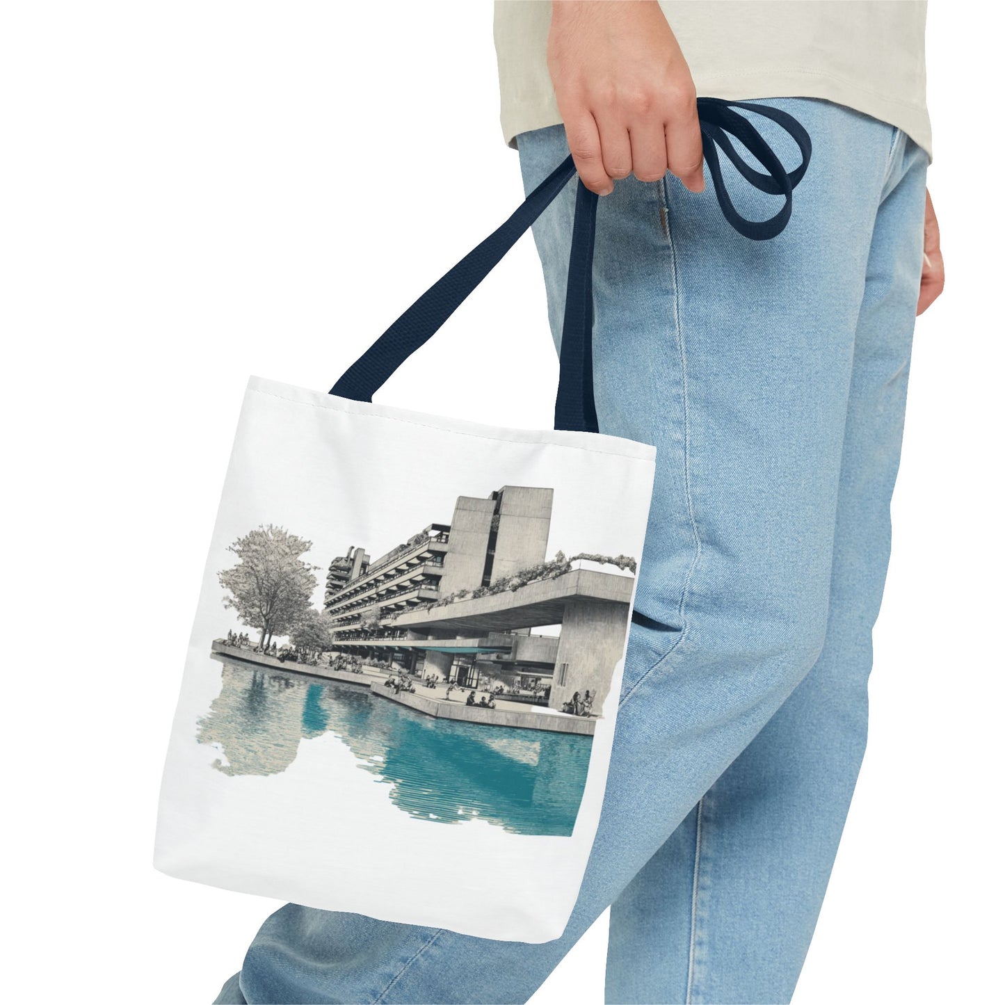 Concrete Reflections - Barbican Lakeside Tote | Buy 2 Get 3rd 50% Off