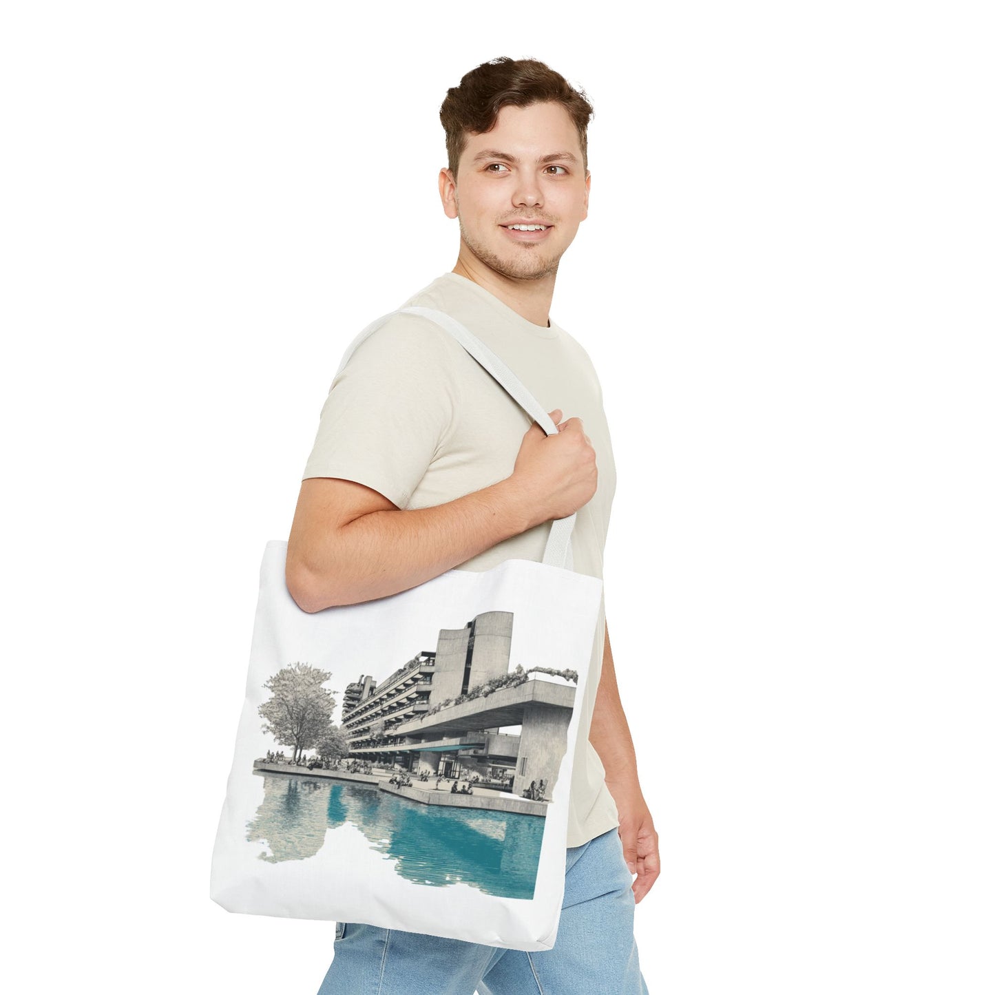 Concrete Reflections - Barbican Lakeside Tote | Buy 2 Get 3rd 50% Off