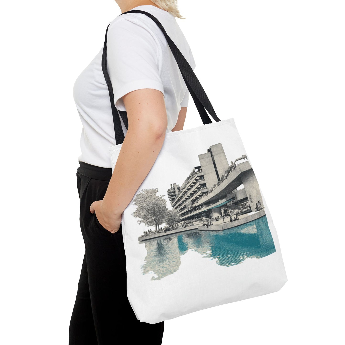 Concrete Reflections - Barbican Lakeside Tote | Buy 2 Get 3rd 50% Off