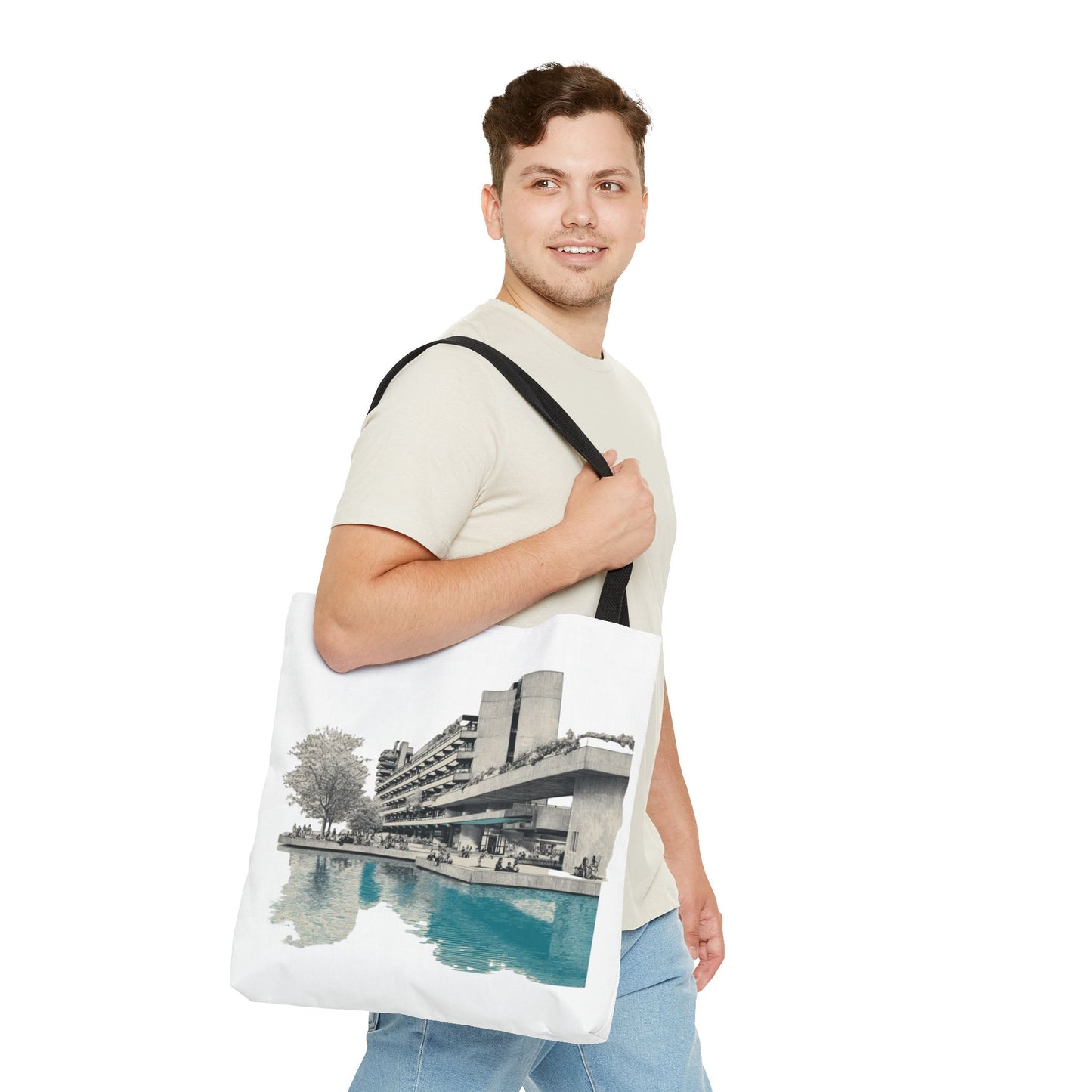 Concrete Reflections - Barbican Lakeside Tote | Buy 2 Get 3rd 50% Off