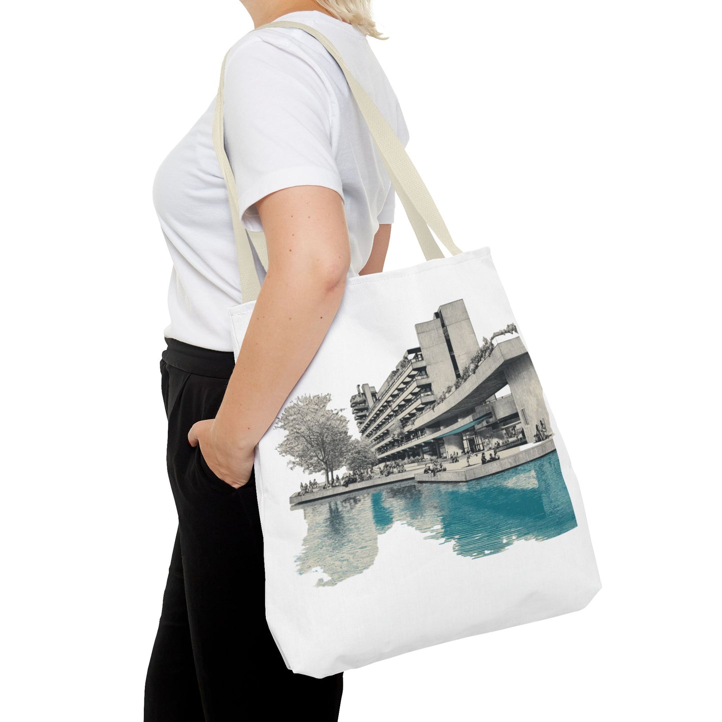 Concrete Reflections - Barbican Lakeside Tote | Buy 2 Get 3rd 50% Off
