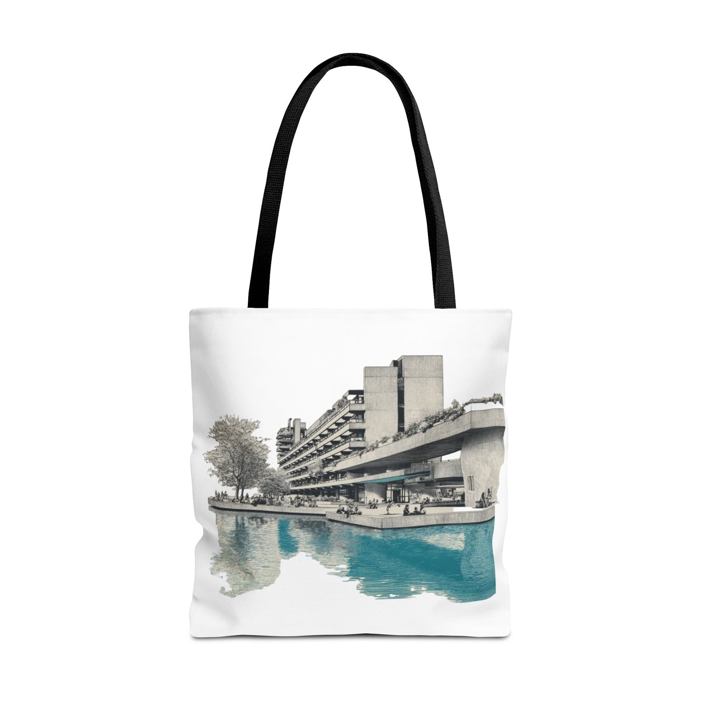 Concrete Reflections - Barbican Lakeside Tote | Buy 2 Get 3rd 50% Off