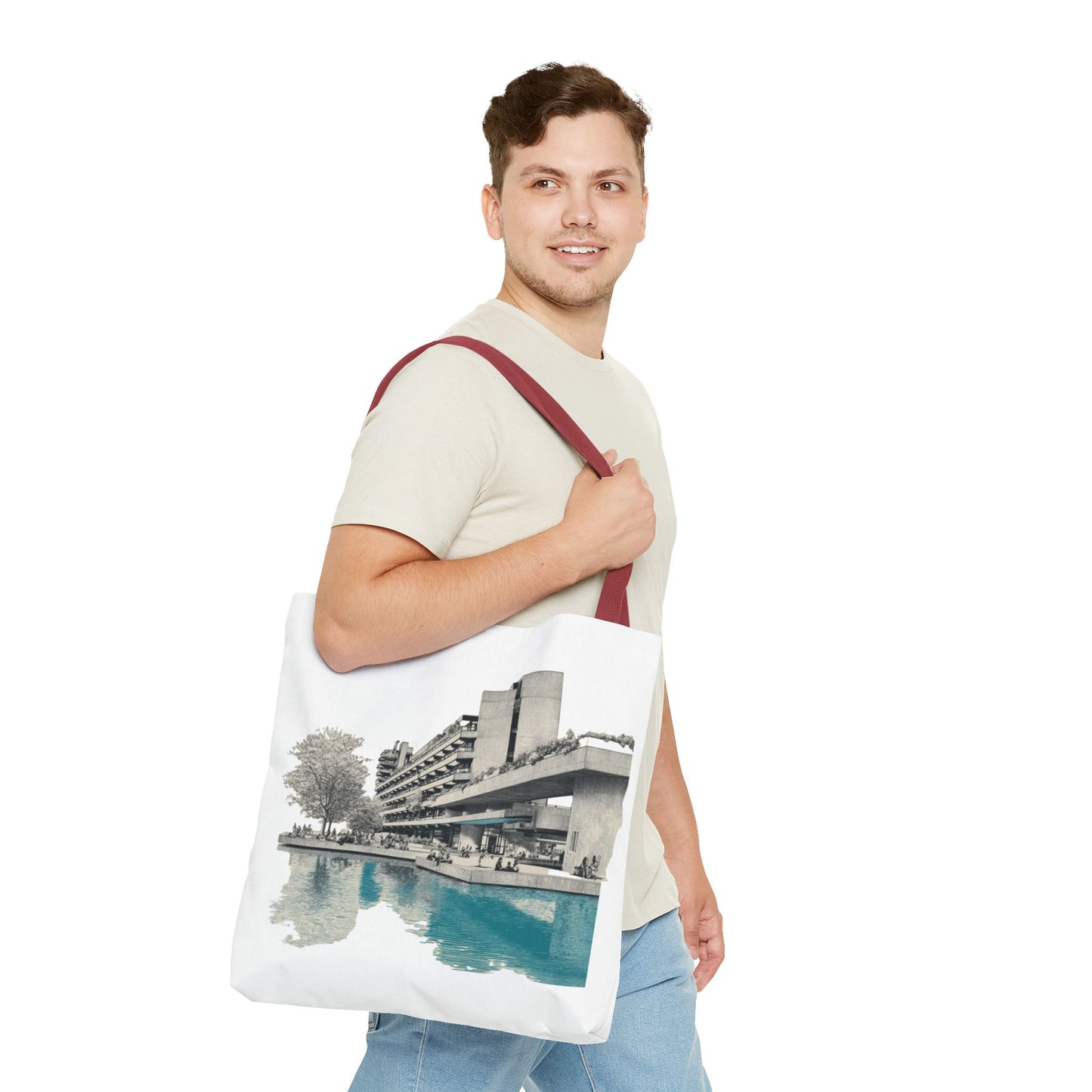 Concrete Reflections - Barbican Lakeside Tote | Buy 2 Get 3rd 50% Off