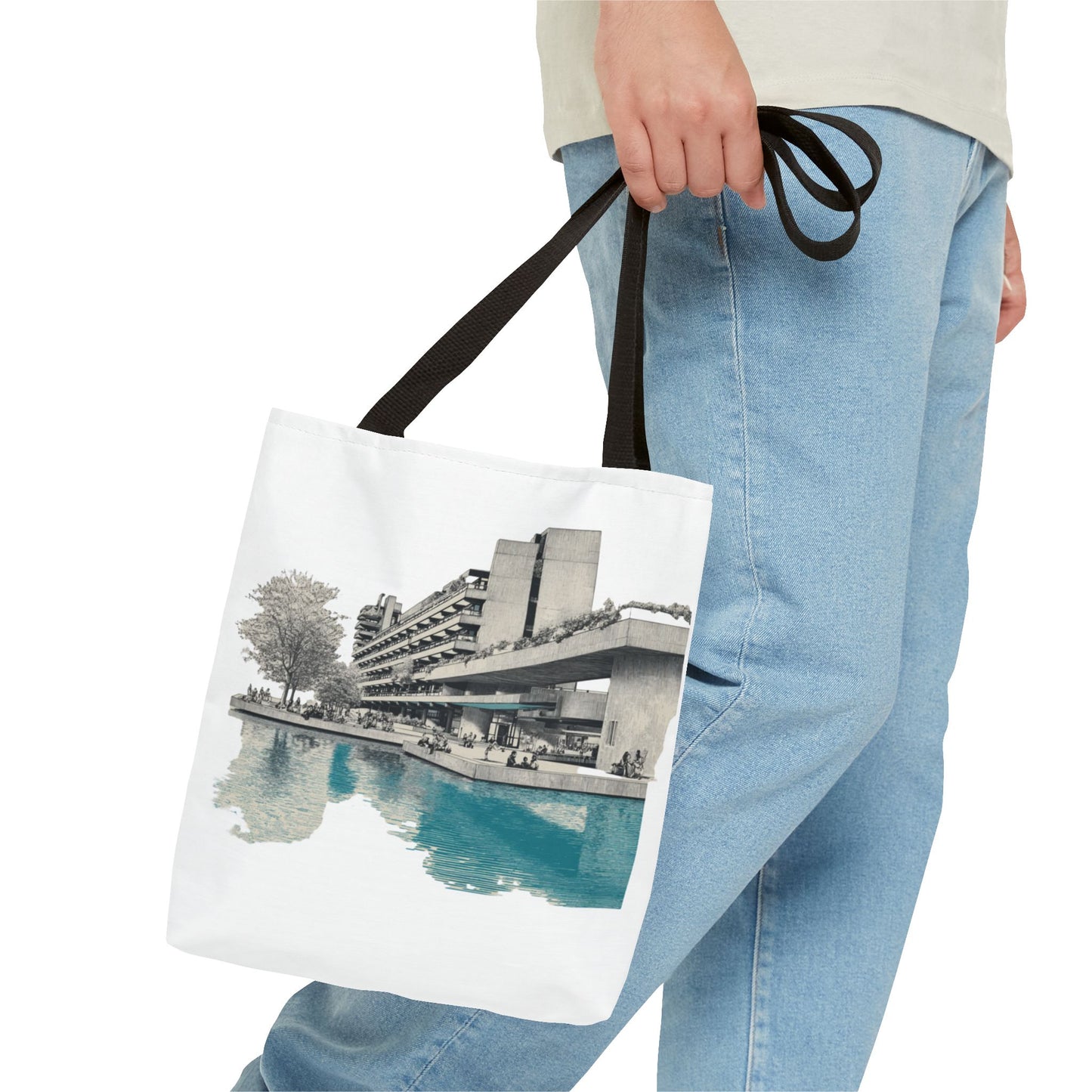 Concrete Reflections - Barbican Lakeside Tote | Buy 2 Get 3rd 50% Off