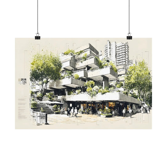 Podium Gardens – Barbican-Inspired Plaza | Buy 2 Get 3rd 50% Off